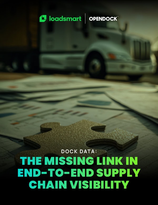 Dock Data: The Missing Link in Supply Chain Visibility Dock Data: The Missing Link in Supply Chain Visibility