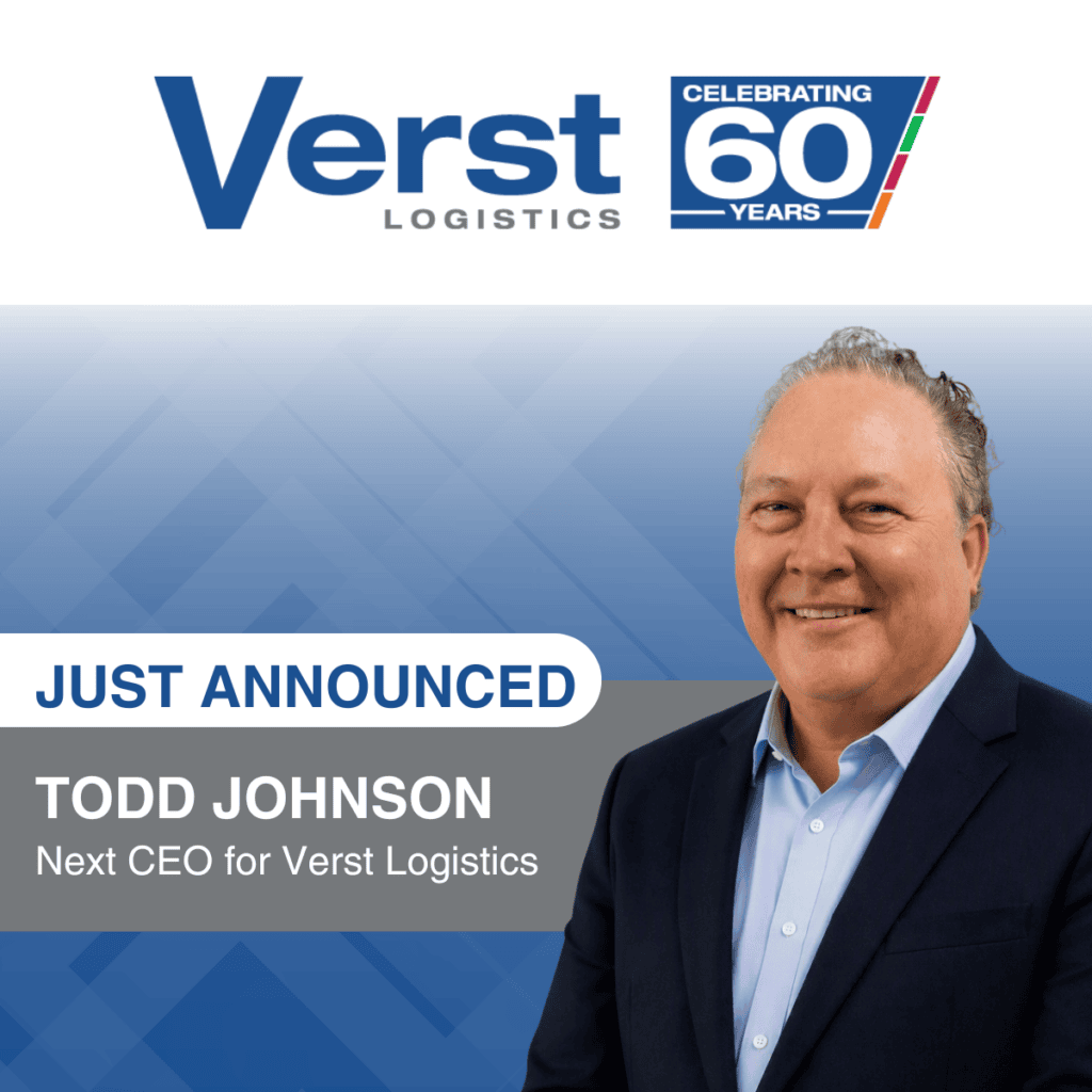 Verst Logistics Names Todd Johnson Next CEO